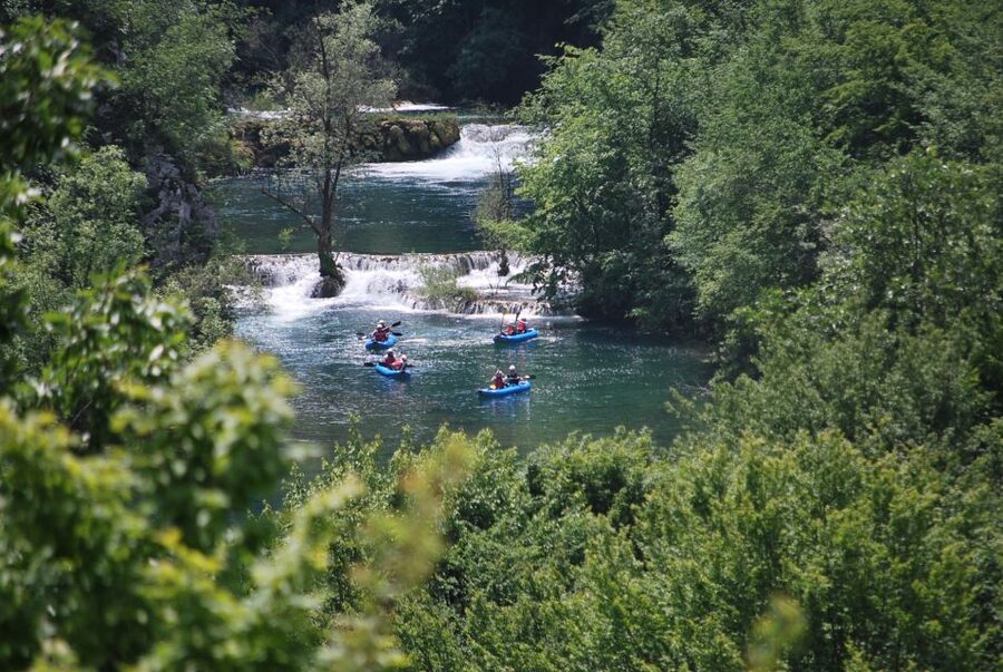 From Slunj: Mrežnica Canyon Kayaking Tour - Meeting in Primišlje and getting ready