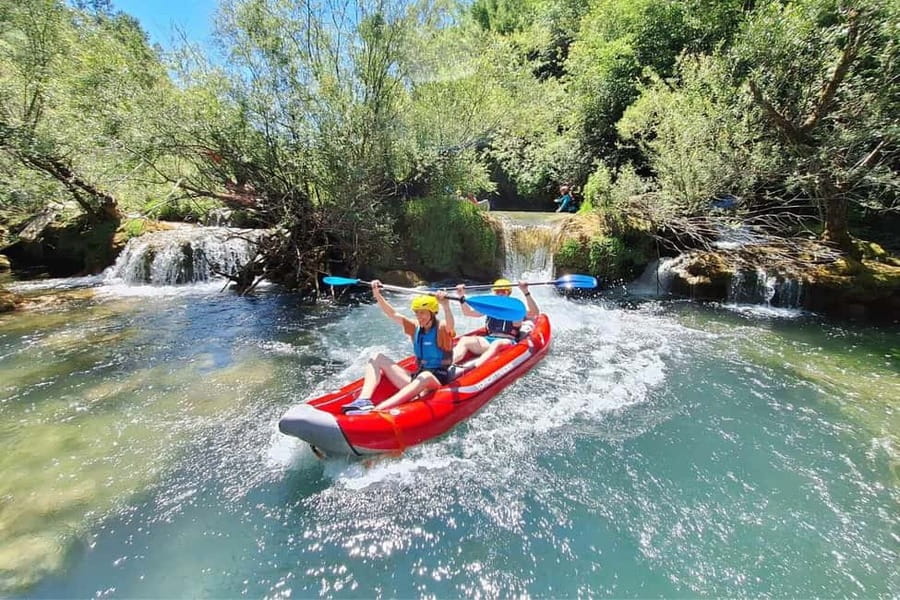 From Slunj: Mreznica Kayaking Adventure - Paddling into the Mrežnica Canyon