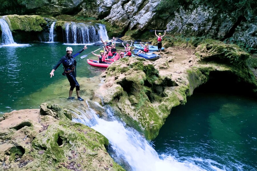 From Slunj: Mreznica Kayaking Adventure - Beginner-friendly kayaks and capable guides