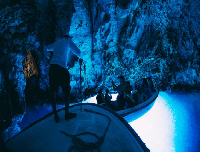From Split: Blue Cave & 5 Islands Amazing Speedboat Tour - Two hours in Hvar Town