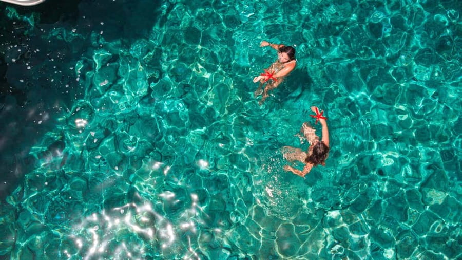 From Split: Blue Cave & 5 Islands Amazing Speedboat Tour - A final swim and the ride back to Split