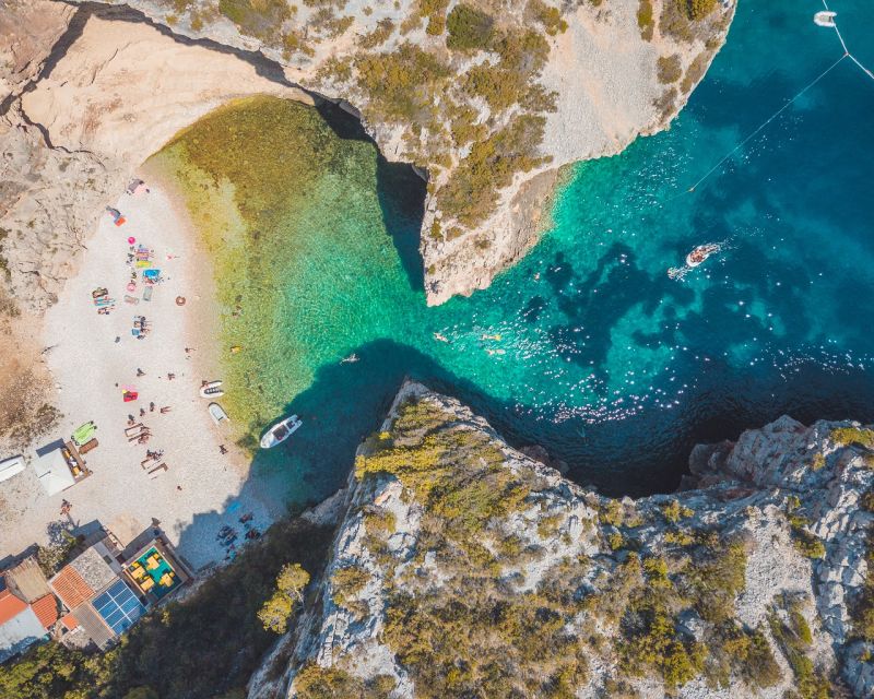 From Split: Blue Cave & Coastal Highlights Private Boat Tour - Lunch at Pakleni Otoci costs extra