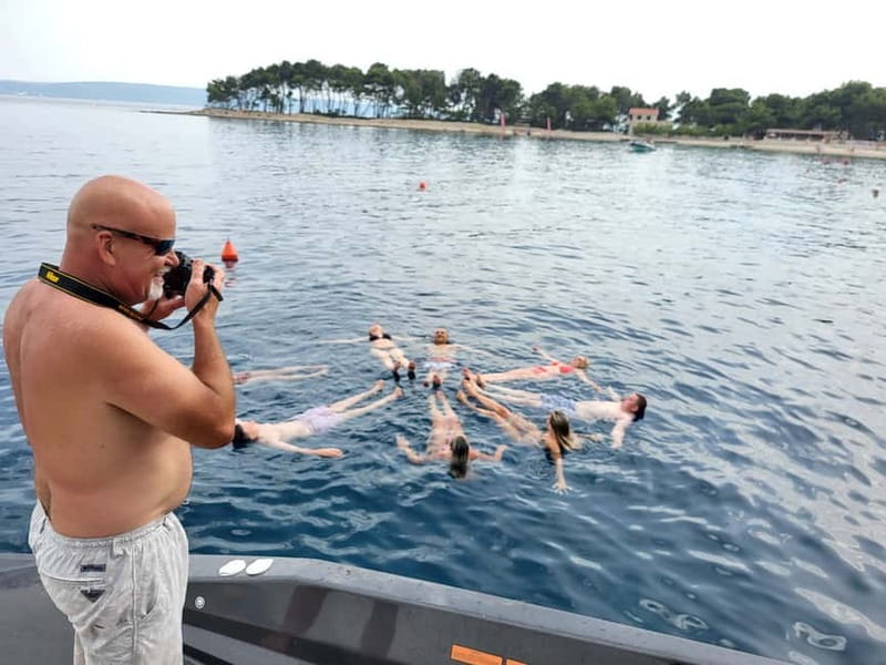 From Split: Blue Cave, Hvar, Mamma Mia, 5 Islands boat Tour - Budikovac Blue Lagoon and the main swim