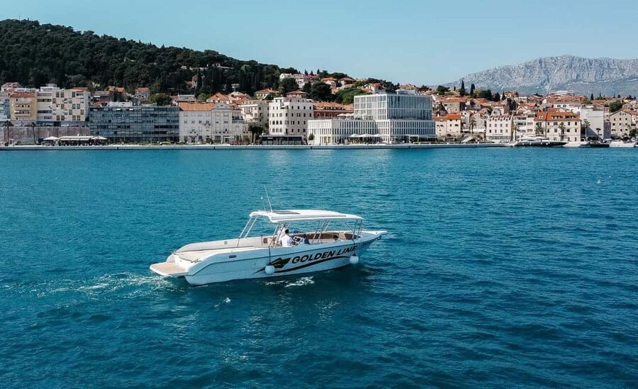 From Split: Blue Lagoon and 3 Island Boat Tour - Duga Bay on Čiovo: the final water stop