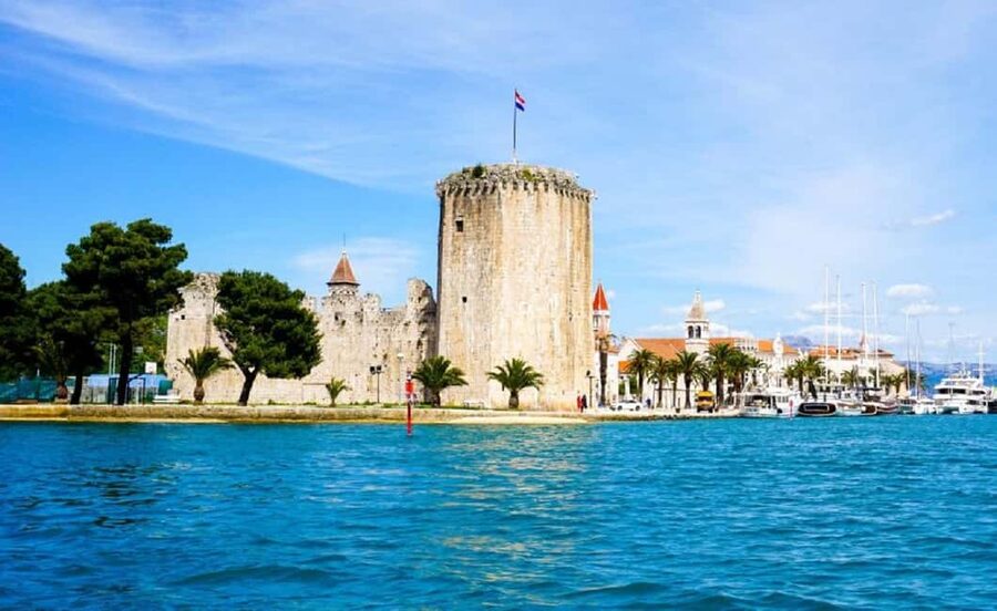 From Split: Blue Lagoon, Šolta, and Trogir Speedboat Tour - One hour in UNESCO-listed Trogir