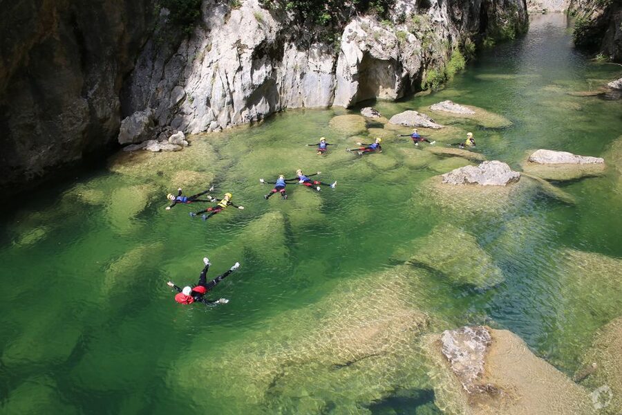 From Split: Canyoning on the Cetina River - From Split to the Cetina River Canyon