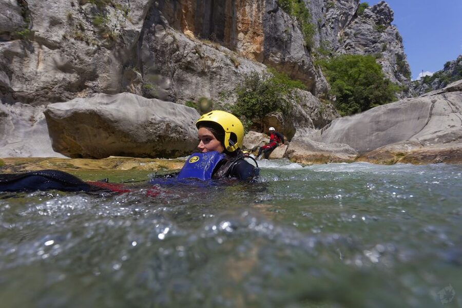 From Split: Canyoning on the Cetina River - Guides Who Make the Difference