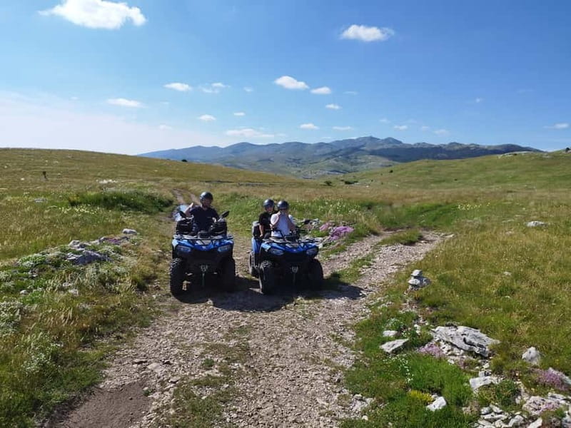 From Split: Dinara Nature Park Quad Adventure with Swimming - The river stop and the question of swimming