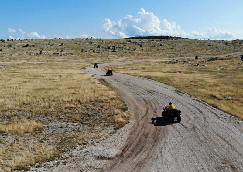 From Split: Dinara Nature Park Quad Adventure with Swimming - What the €82 price really covers