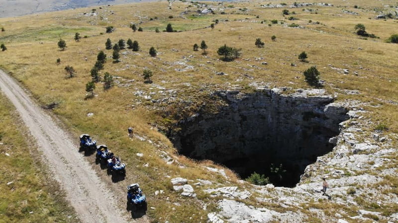 From Split: Dinara Nature Park Quad Adventure with Swimming - Local stories make the ride more than a machine tour