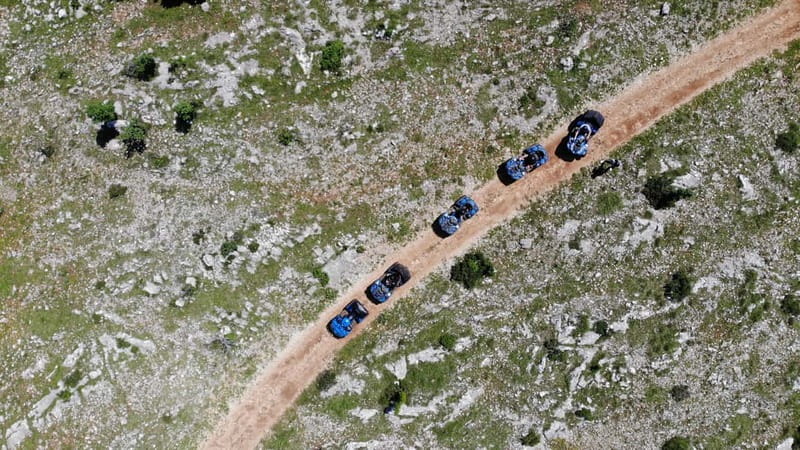 From Split: Dinara Nature Park Quad Adventure with Swimming - Safety briefing, helmets, and choosing your ATV