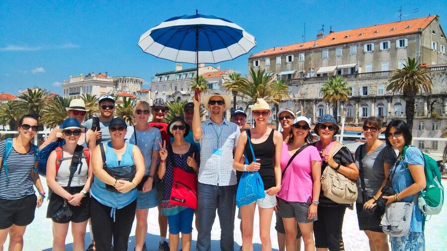 From Split: Half-Day Tour of Trogir Old Town in Small Group - Entering Trogir’s medieval old town
