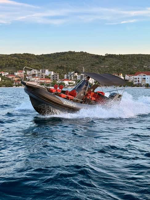 From Split: Half-day Trogir Tour & Speedboat to Blue Lagoon - Trogir: one hour among medieval stone streets