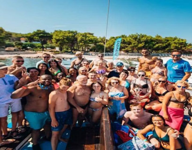 From Split: Islands & Blue Lagoon Cruise with Lunch & Drinks - A full Adriatic day for $91