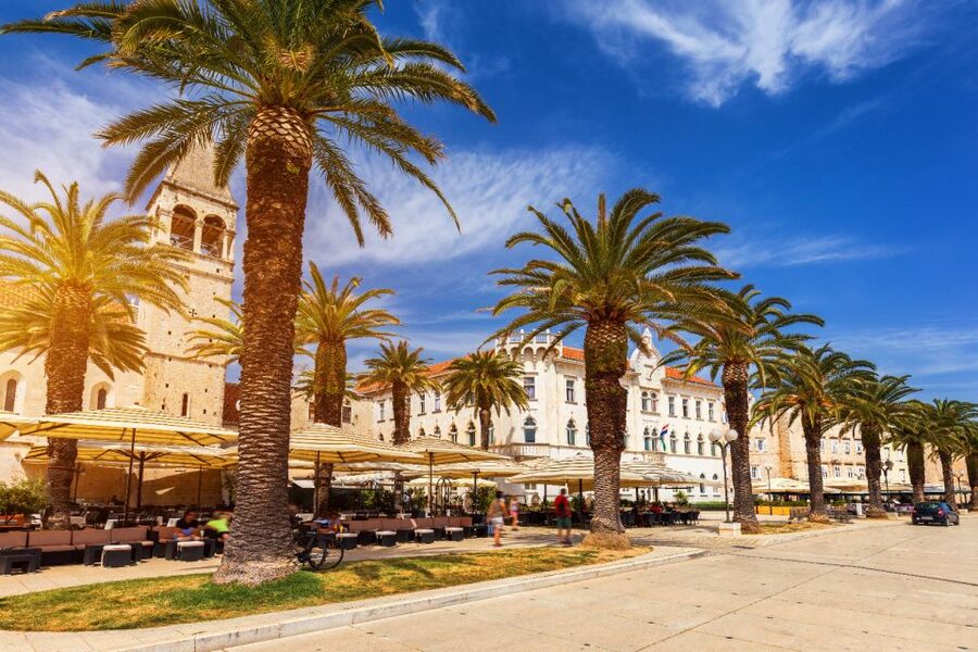 From Split: Krka Waterfalls Cruise & Trogir Walking Tour - Skradin: a relaxed finish by the water