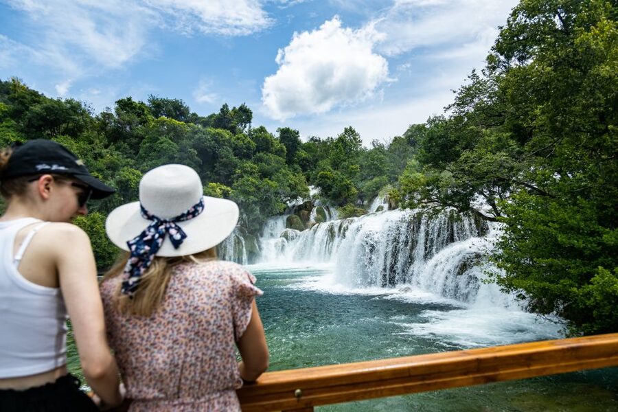 From Split: Krka Waterfalls Cruise & Trogir Walking Tour - Transport, group size, and guide quality