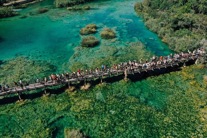 From Split: Krka Waterfalls Tour, Boat Cruise & Swimming - Walking beside Krka’s largest waterfall