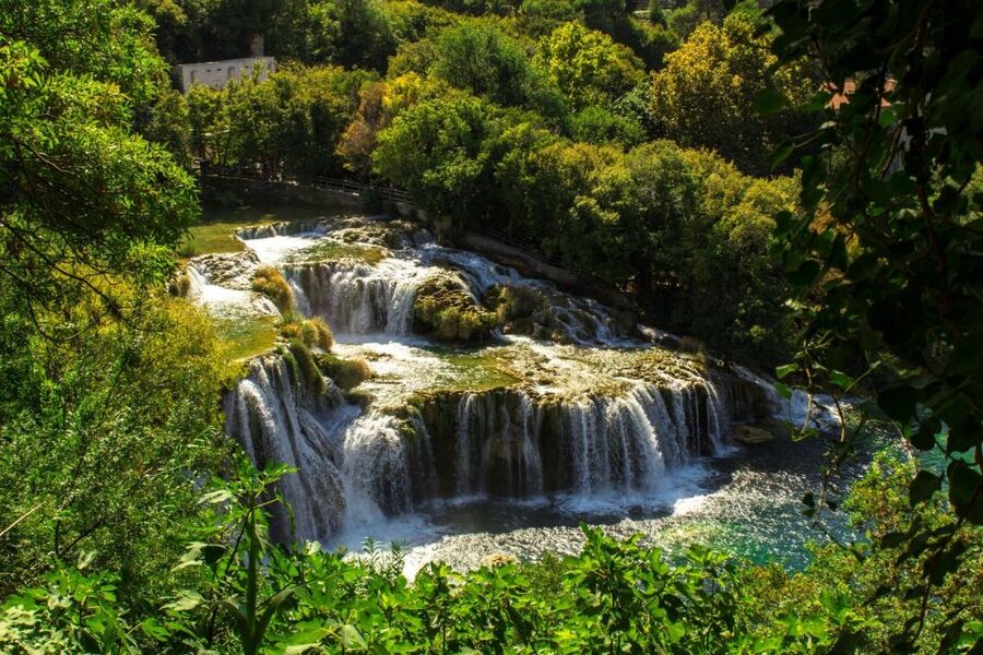 From Split: Krka Waterfalls Tour with Boat Ride & Swimming - The 90-minute ride from Split