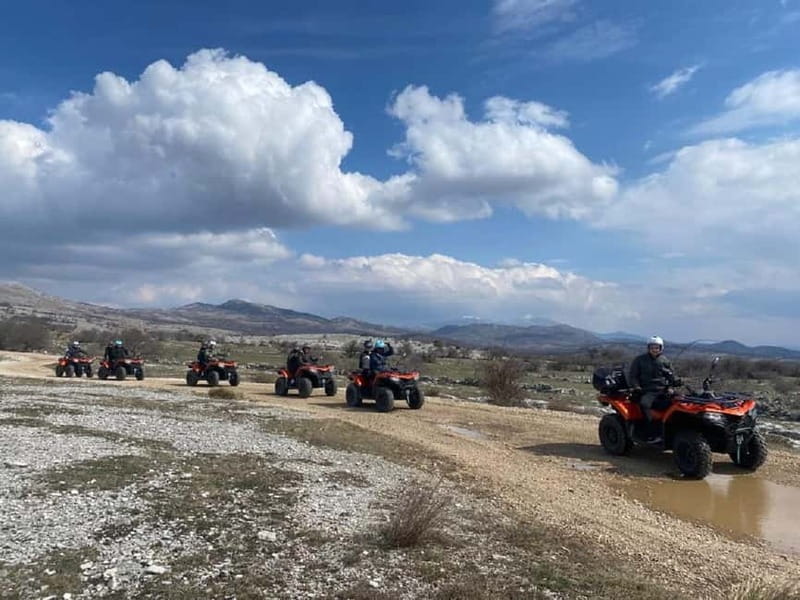 From Split: Off-Road Quad Safari Experience - The first stretch along the Cetina River