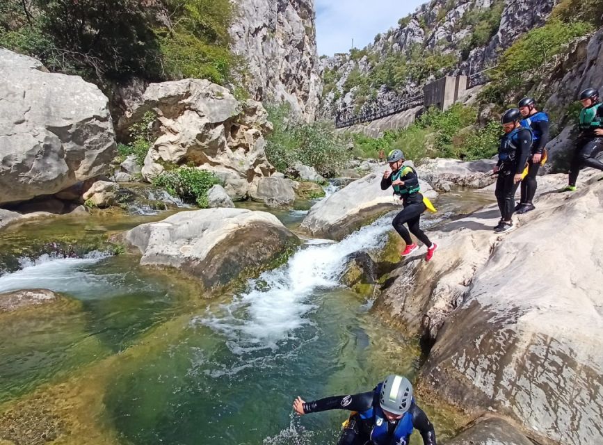 From Split/Omiš: Canyoning Cetina River + Free Photos/Video - What the $57 Price Really Includes