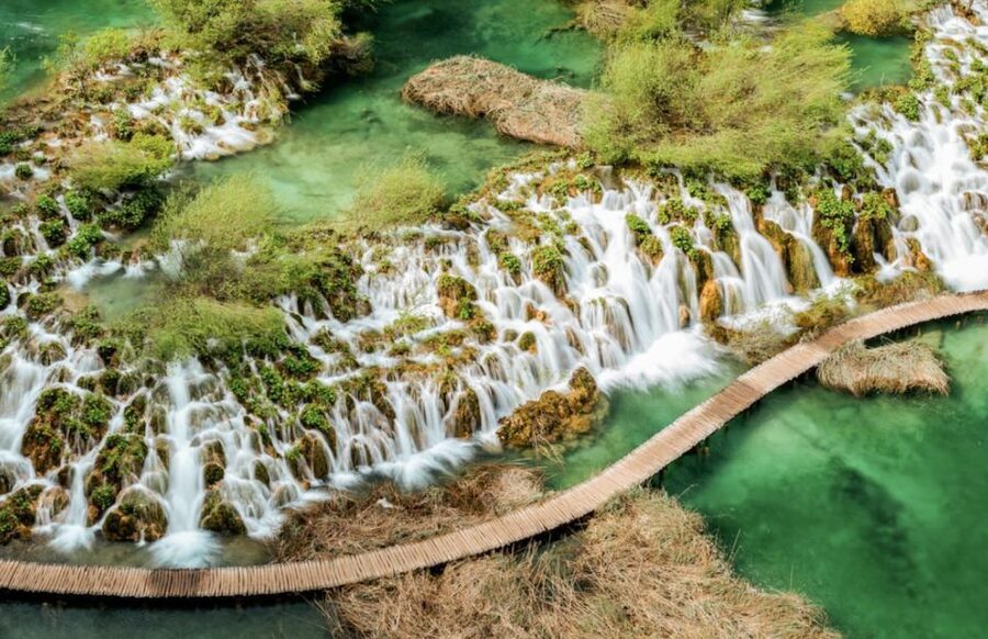 From Split or Trogir: Plitvice Lakes Guided Full-Day Tour - The Electric Train from Prošćansko Lake