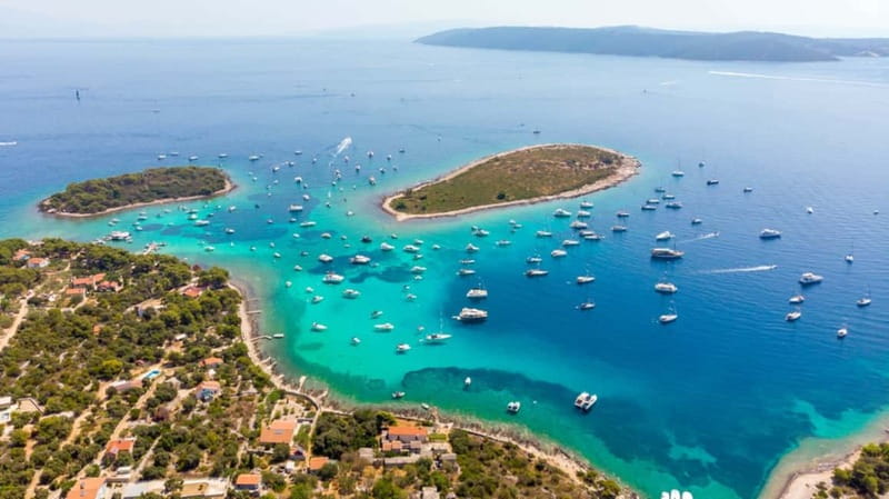 From Split or Trogir: Trogir and Blue Lagoon Half-Day Trip - Three coastal stops, three different moods