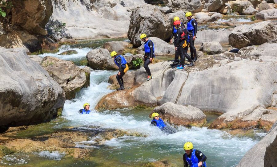 From Split or Zadvarje: Cetina River Canyoning - Leaving Split for Zadvarje