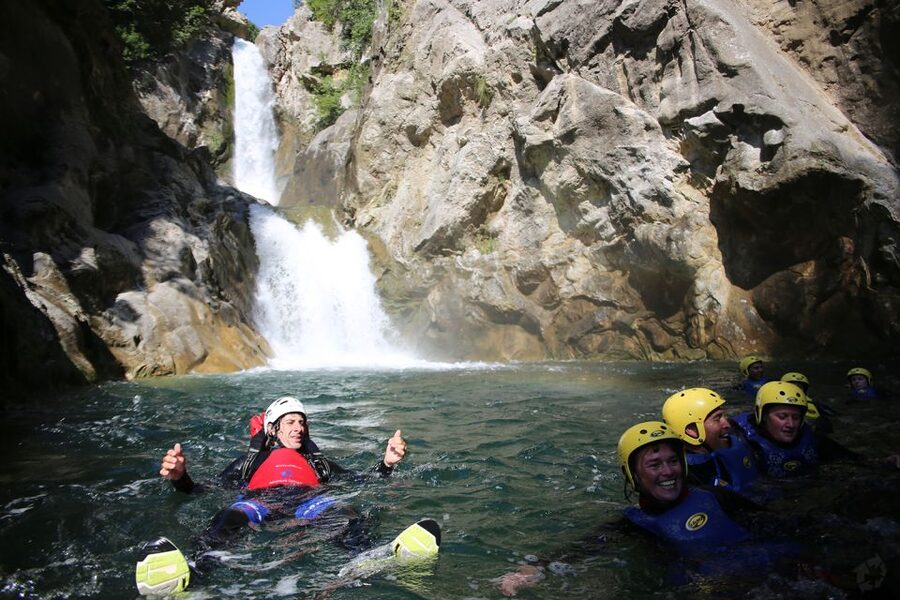 From Split or Zadvarje: Extreme Canyoning on Cetina River - Gearing up in Zadvarje