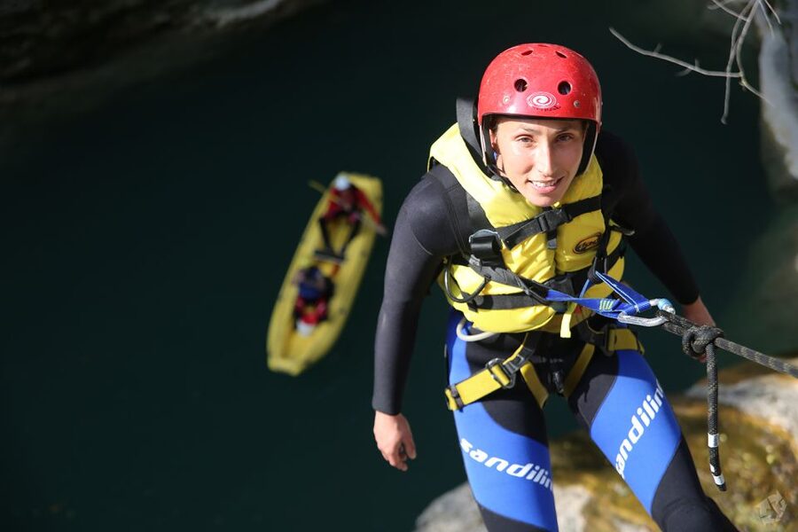 From Split or Zadvarje: Extreme Canyoning on Cetina River - Rappelling and the meaning of extreme