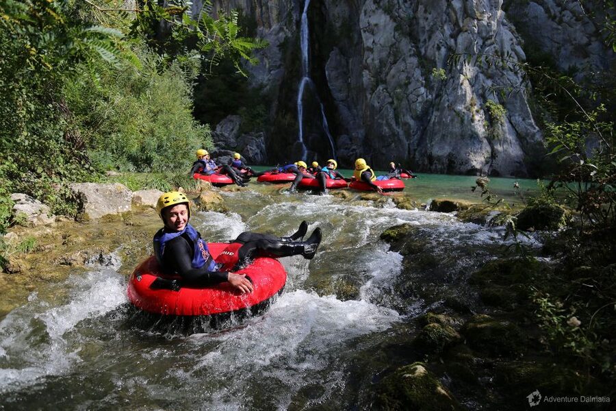 From Split: River Tubing on Cetina River - Tubing Through Calm Water and Small Rapids