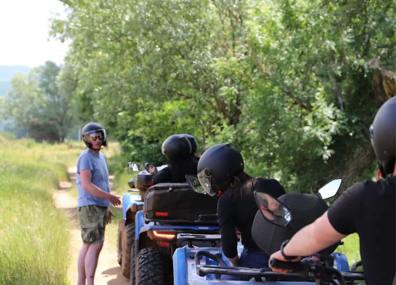 From Split: Three Rivers Quad Tour with Swimming and Lunch - Lunch by the Cetina