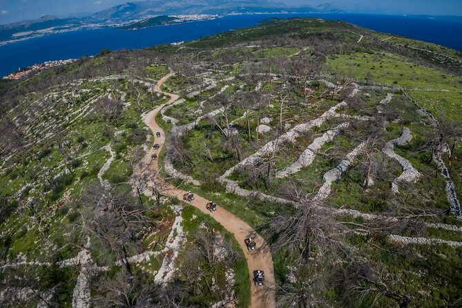 From Split & Trogir: ATV Quad Tour on Island Čiovo - Our Lady of Prizidnice on the southern cliffs