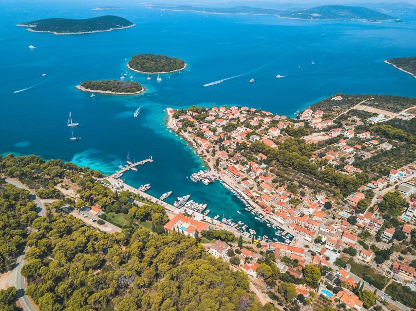 From Split: Trogir & Blue Lagoon Boat Tour with Snorkeling - Trogir’s old town in one useful hour