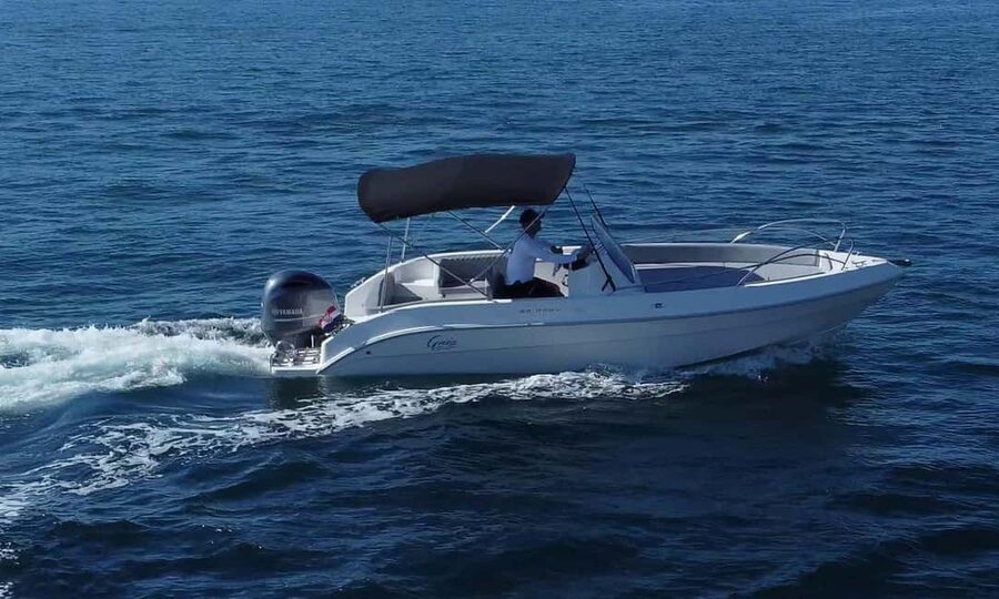 From Split: Trogir, Blue Lagoon, Maslinica Boat Tour - Leaving Split by speedboat