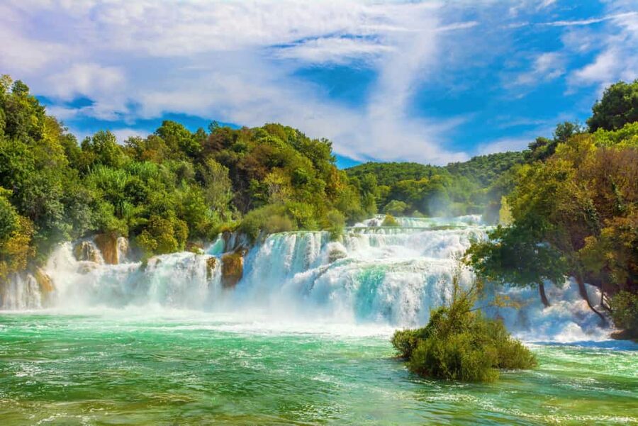 From Split & Trogir: Krka Waterfalls and Primošten - Walking Around Krka National Park