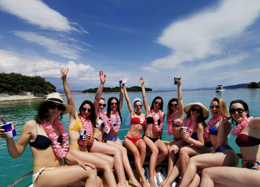 From Trogir: 3 islands half day tour with Blue Lagoon - Duga Beach on Čiovo