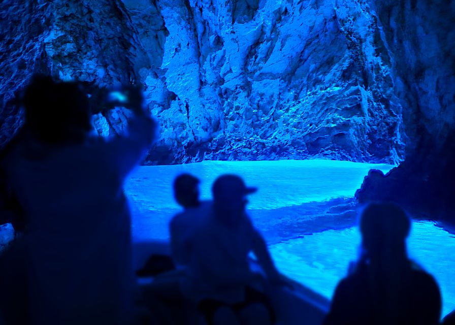 From Trogir or Split: Full-Day Blue Cave & Hvar Island Tour - Blue Cave on Biševo: beautiful, brief, and weather dependent