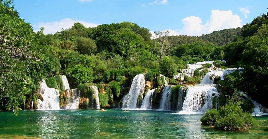 From Trogir, Seget & Okrug: Krka Waterfalls Gastro Tour - Pickup from Trogir, Seget, and Okrug