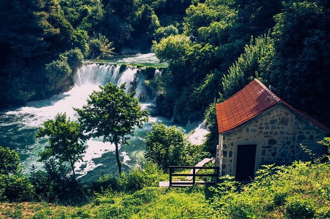 From Trogir, Seget, Okrug: Krka Waterfalls & Šibenik Culture Tour - Primošten: one hour beside the Adriatic