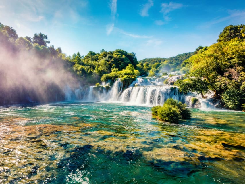 From Trogir, Seget & Okrug: Krka Waterfalls & Swimming - The Boat Ride From Krka to Skradin