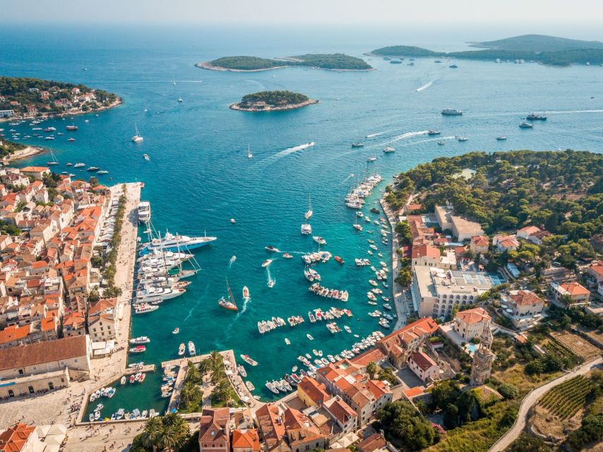 From Trogir/ Split: Hvar & Pakleni Islands Private Boat Tour - Hvar town: two to three hours on your own