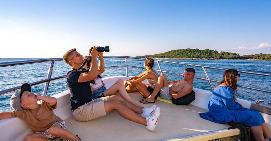 From Vrsar: Lim Bay, Pirate Cave and Rovinj Visit - Cruising from Vrsar to Lim Bay
