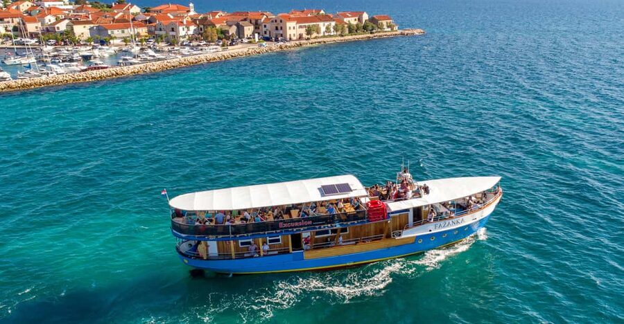 From Zadar/Bibinje: Kornati National Park Cruise with Lunch - Telašćica Nature Park: cliffs, salt lake, and swimming
