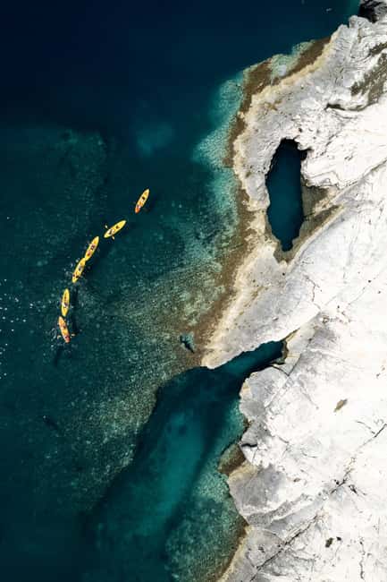 From Zadar: Dugi Otok Half-Day Kayak Adventure - Veli Žal offers two hours at an inviting beach