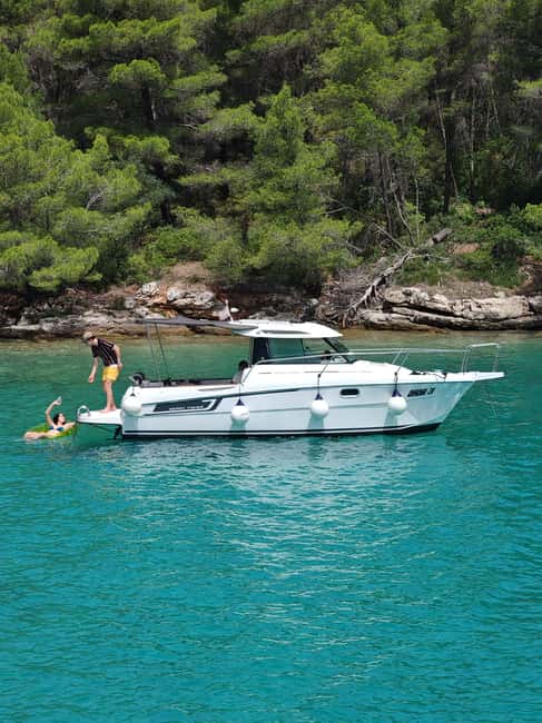 From Zadar: Half-day Boat Tour to the islands - The first swim stop in clear Adriatic water