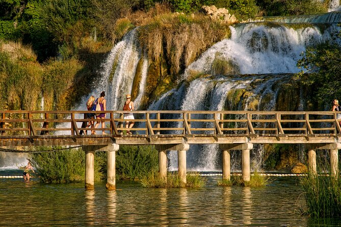 From Zadar: Krka National Park and Waterfalls Day Trip - The included boat cruise from Skradin