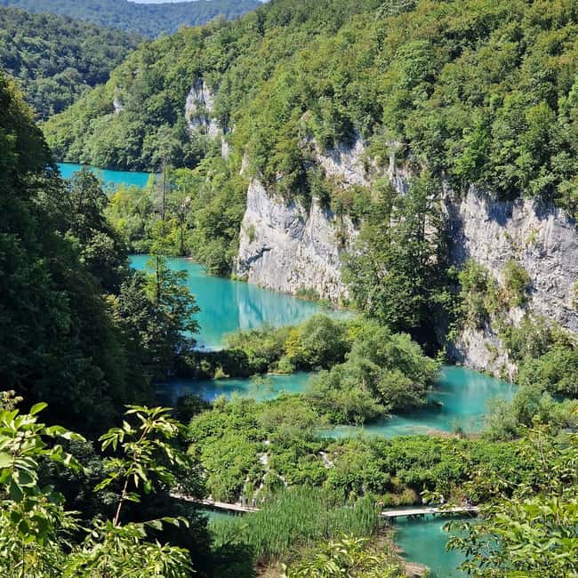 From Zadar: Plitvice Lakes Guided Tour with Boat & Train - Starting in Zadar: meeting points and pickup