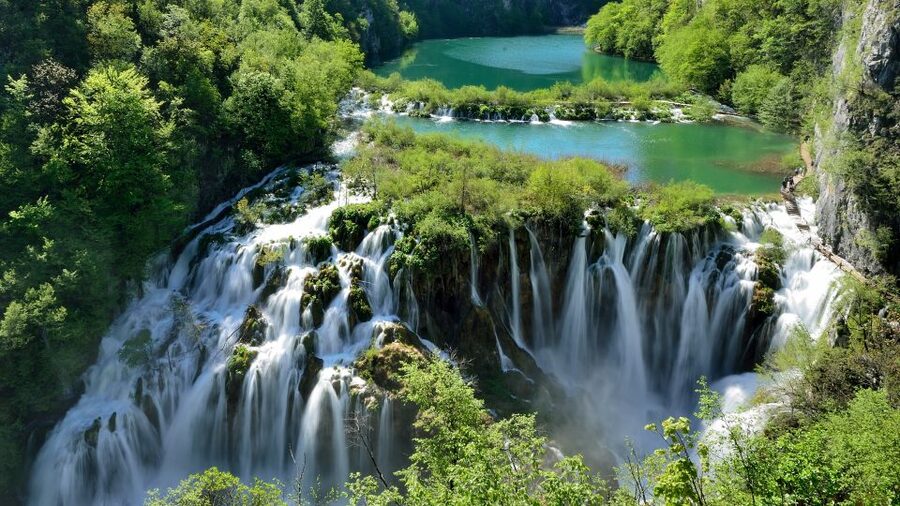 From Zadar: Plitvice Lakes National Park Tour - Upper Lakes: the quieter opening act