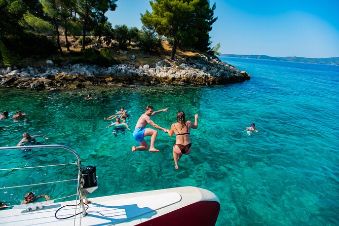Full-Day Catamaran Cruise to Hvar & Pakleni Islands with Food and free Drinks - Food and drinks: useful, not luxurious