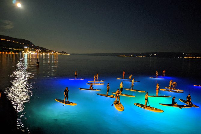 Glowing Stand-Up Paddle Experience in Split - Paddling through the sunset sea